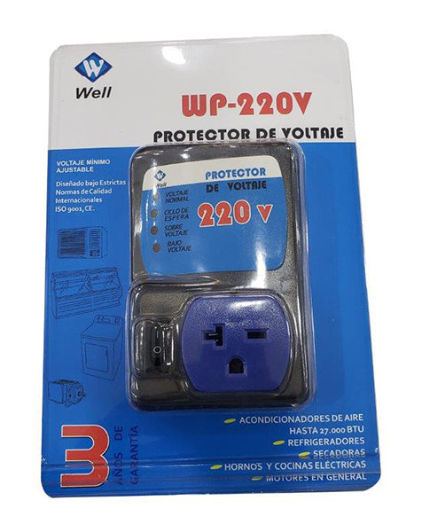 PROTECTOR DE VOLTAJE 220V WELL, ROYAL