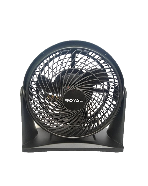VENTILADOR DE MESA 8" NEGRO, ROYAL